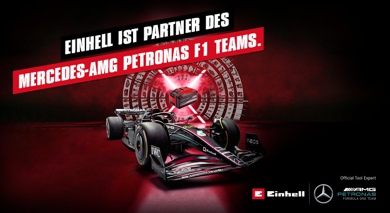 einhell is partner mercedes amg petronas f1 team